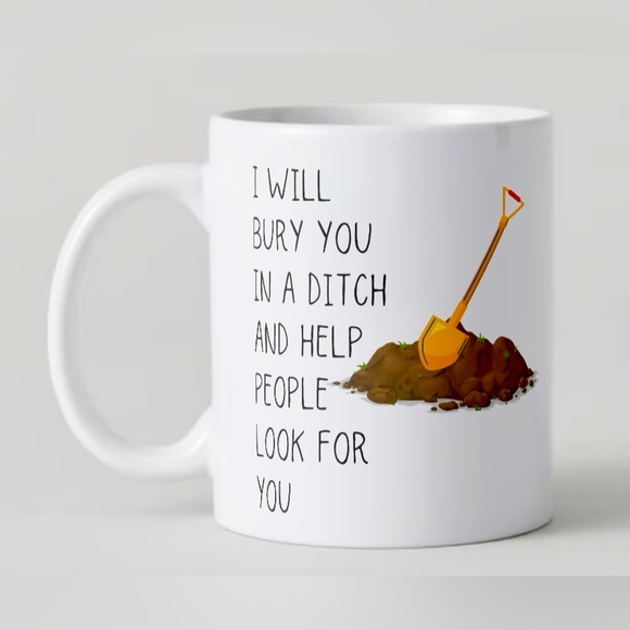 HANDMADE “I Will Bury You In A Ditch And Help People Look For You” - Picture 1 of 1